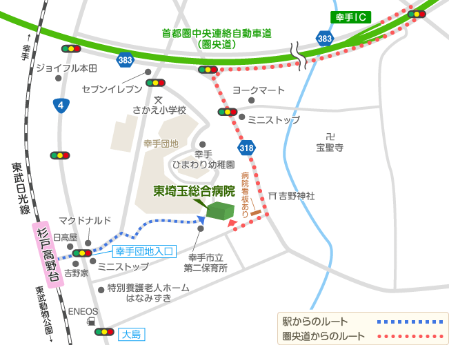 map bus station